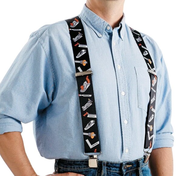 Veritas Print Suspenders X-Long 48" - NEW - Picture 2 of 5